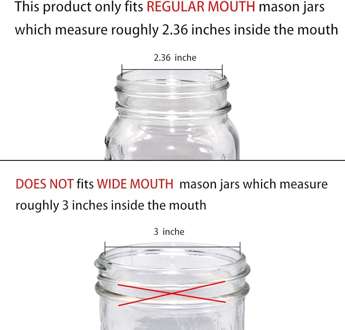 SheeChung 2 Pack Mason Jar Foaming Soap Dispenser Lids for Standard Mouth, Foaming Soap Dispenser Pump Replacement for Hand Sanitizer, Bath Liquid, Facial Cleansing Foam, Makeup Remover Water - Bronze