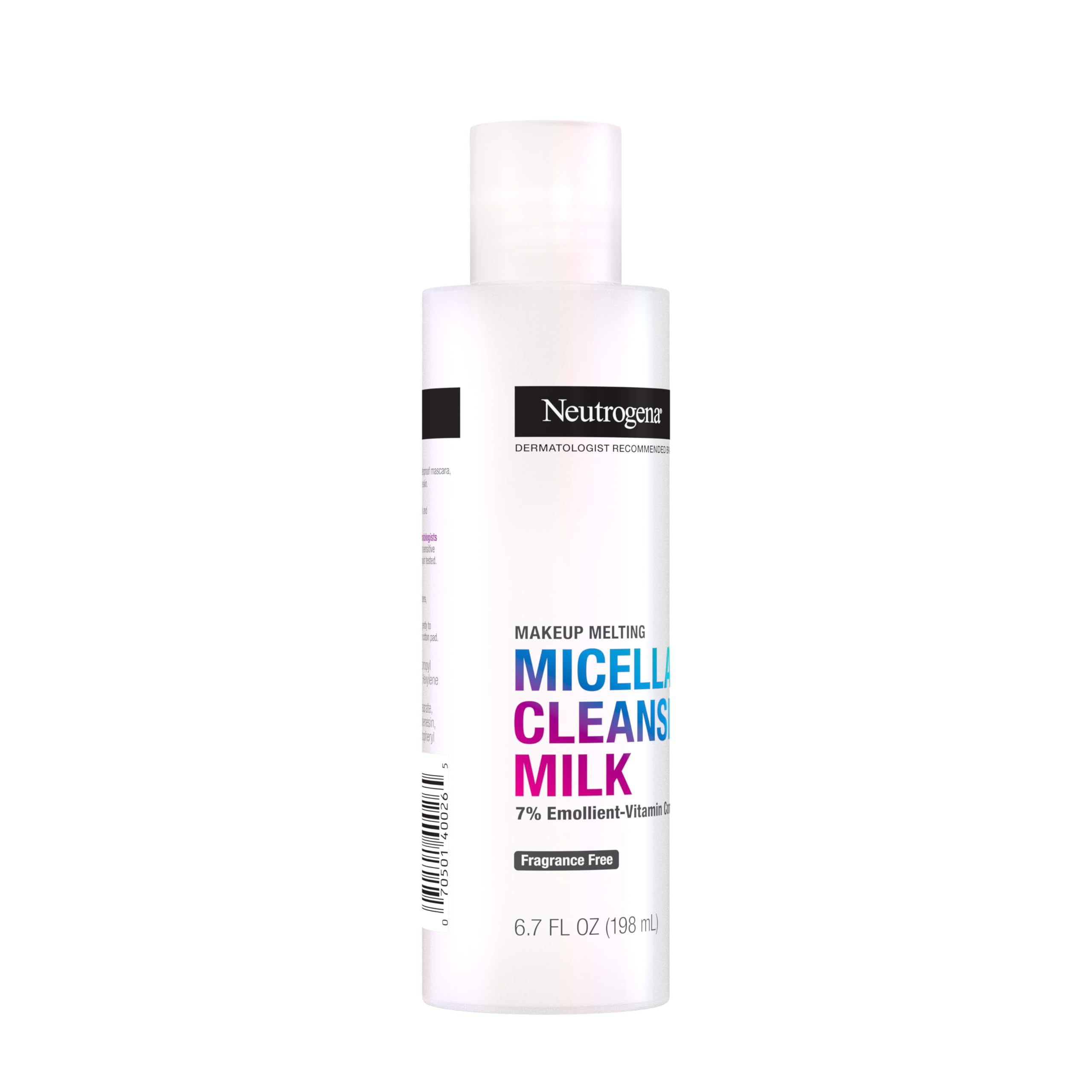 Neutrogena Makeup Melting Nourishing Micellar Milk, 6.7 fl oz