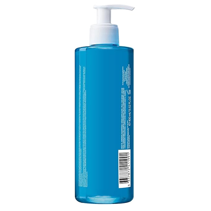 La Roche-Posay Effaclar Purifying Foaming Gel Cleanser for Oily Skin,With Zinc Pidolate To Remove Excess Oil & Shine,Alcohol Free & Oil Free,Sensitive Skin Tested,(Pack of 2)