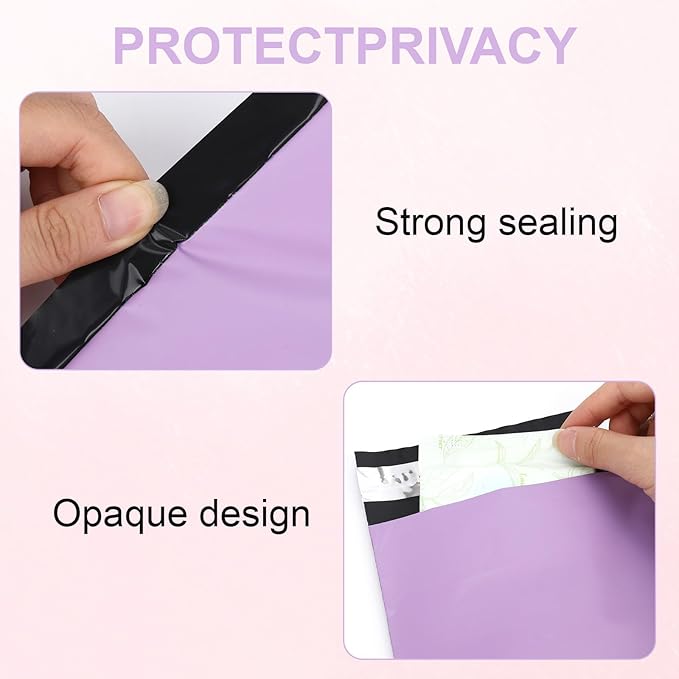100pcs Sanitary Napkin Disposal Bags, Period Bag Sanitary Napkin Storage Bag for Feminine Products, Block Odors Great Adhesion Tampon Disposal Bags Privacy Protection for Women(Purple)
