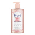 Biore Rose Quartz + Charcoal Daily Purifying Cleanser, Oil Free, 6.77 Oz