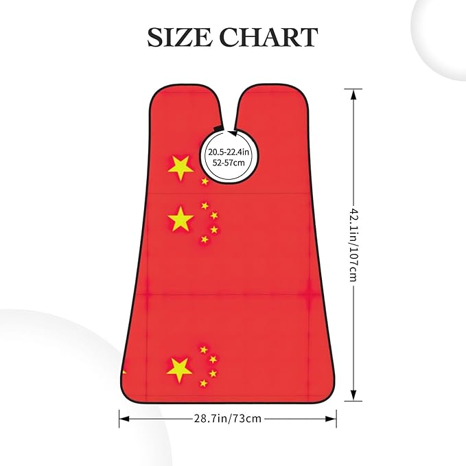 Flag Of Bangladesh Print Beard Bib Shaving Apron, Beard Hair Trimming Cape Gift For Dad