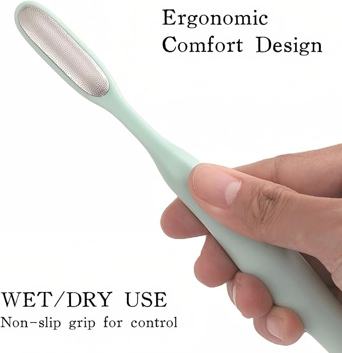 Precision Callus Remover & Bunion Scrubber for Toe Gaps, Hard Skin, and Corns – Mini Foot File Exfoliator with Compact Design for Pedicures and Sensitive Areas
