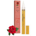 Beauty Power Nail Oil Cuticle Pen - Rose – Nail Strengthener & Growth Serum with Vitamin A, D, E, B5, Grapeseed & Natural Oils – Repair for Brittle, Peeling, Thin Nails – Gift Idea