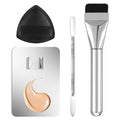 BOHUIZ 4Pcs Makeup Foundation Mixing Palette Set