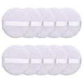 Topwon 4 Inch Powder Puff, Washable Large Body Powder Puff, Soft & Furry - 10Pcs