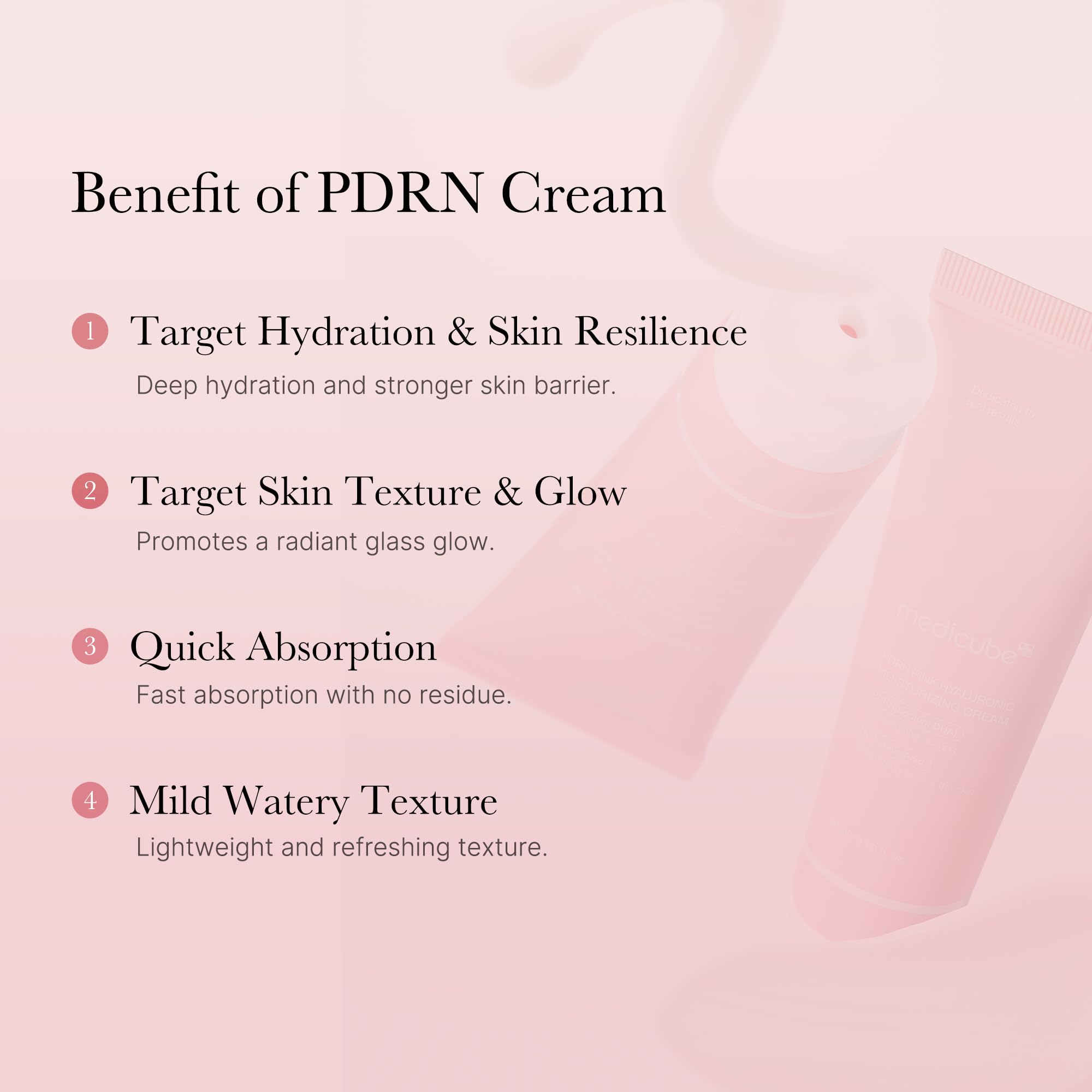 medicube Salmon DNA PDRN Pink Hyaluronic Moisturizing Cream