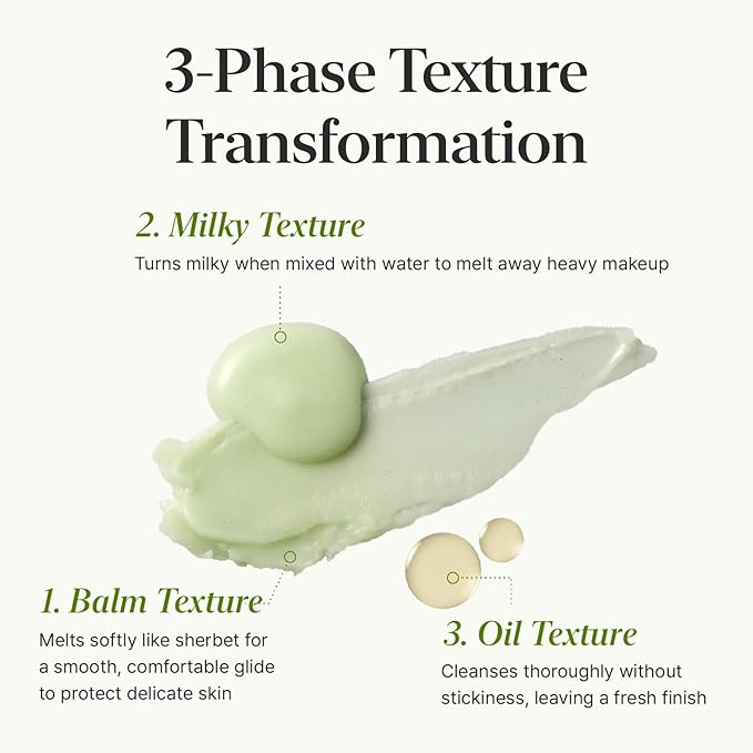 CKD Green Plum Grinding Cleansing Balm with AHA & BHA