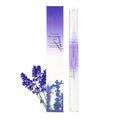 Yimart Set of 4pcs Lavender Flavor Cuticle Revitalizer Oil Pen with Soft Brush,Nail Nutritional Cuticle Oil Pen For Anti-barb Finger Edge Nail Care Tool
