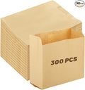 300 PCS Feminine Hygiene Liner Bags, 8.1'' x 7.5'' x 3.5'' Waxed Sanitary Napkin Disposal Bag, Waste Receptacle Paper Liners, Feminine Hygiene Bag for Bathroom, Commercial, Personal Restroom