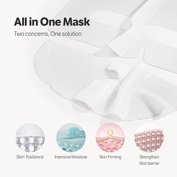 SUNGBOON EDITOR Deep Collagen Hyalu-B5 Overnight Mask Hydrating Mask for Wrinkle Care&Barrier Repair 2,160,000PPB Collagen+Hyaluronic Acid+Panthenol Korean Skincare, 4ea, Gifts for Women