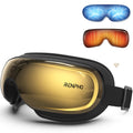 RENPHO Eye Massager with Heat and Cooling Voice Control, Birthday Gifts for Women Men, FSA Eligible HSA, Massaging Eye Mask for Dry Eyes Head Tension and Stress Relief - Eyeris 3