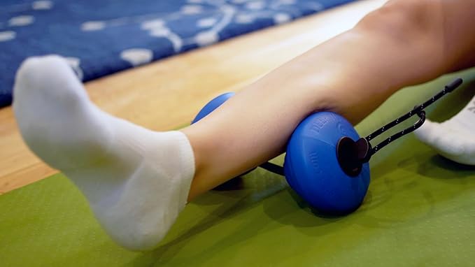 Deep Tissue Roller™ | Whole Body Self-Massage: Target Tension in Muscles & Fascia Using Leverage & Body Weight. Just Lean into it. Foam Rolling has Evolved!