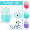 Ice Roller for Face and Eye, Ice face roller,Gua Sha Facial Tools, Facial ice roller, Skin Care Tools,Ice mold for face…(blue-face)