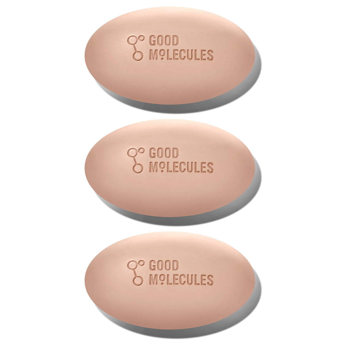 Good Molecules Clarify and Cleanse Bar, Salicylic Acid Bar Soap, Pack of 3