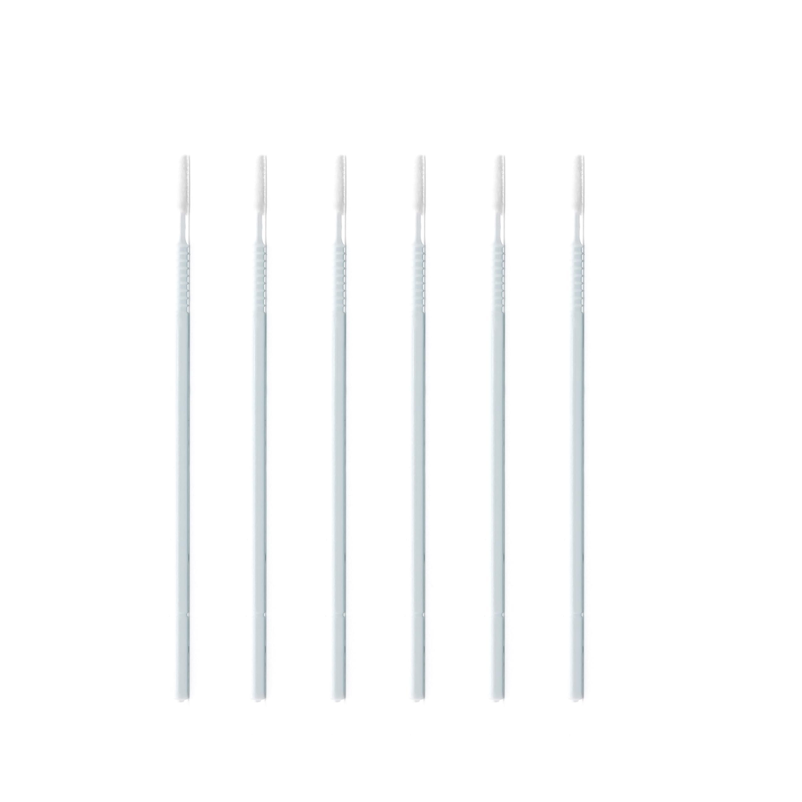 i-Laesh 200pcs Micro Brushes - Microswabs for Eyelash Extensions - Ideal for Eye, Dental, Lash, Eyebrow, and Makeup Care - Pro Grip Replacement - Pale Blue