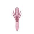 Wet Brush Go Green Curl Detangler Hair Brush - Pale Pink Ultra-Soft IntelliFlex Detangling Bristles Glide Through Tangles with Ease - Great For Curly Hair-No Split Ends & Pain-Free for Wet or Dry Hair