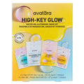 Avatara High-Key Glow Water-Gel and Hydrogel Sheet Mask Variety 8-Pack - Hyaluronic Acid, Vitamin C, and Lyocell Fiber Korean Beauty Face Masks for Tween, Teen and All Skin