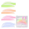 Curacoro Lash Lift Shields, 8 Pcs/4 Sizes Reusable Silicone Rods