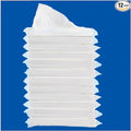 Car Tissue, Auto Visor Tissue Refills for Car Tissue Case, Napkin Holder Refill, Nice Tissue for Sun Visor Box, Car Travel Tissues, Soft and Smooth, 3-Ply, 12 Packets, 360 Sheets