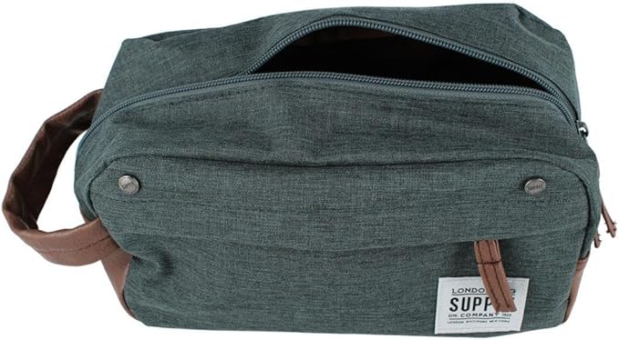 London Fog Men's Travel Accessory Case with Handle