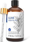HIQILI Clove Essential Oil for Teeth and Gums, Oral Care, Diffuser, Skin