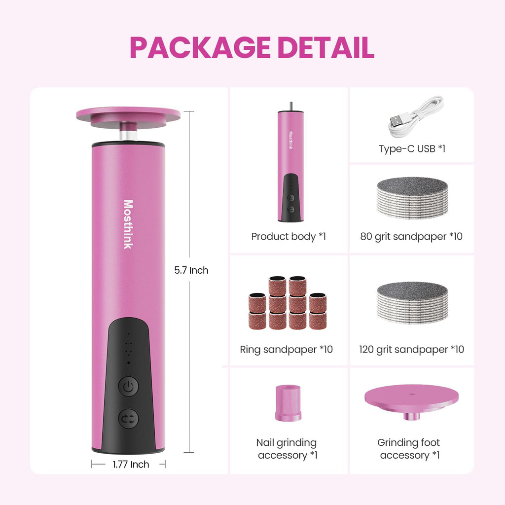Electric Foot Callus Remover 6 Speed Adjustable for Women Mom Lover