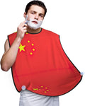 Flag Of Bangladesh Print Beard Bib Shaving Apron, Beard Hair Trimming Cape Gift For Dad