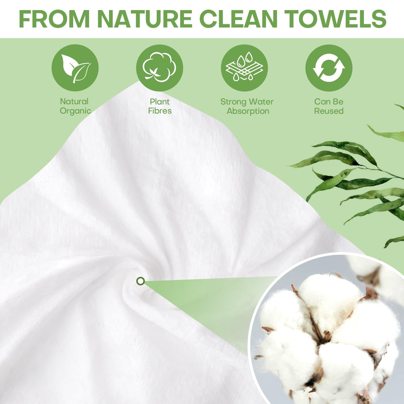 1000Pcs Compressed Towel Mini Tablets Disposable Face Towelette with 4 Cases, Coin Tissue Facial Cleansing Towels Washcloths for Travel Home Hand Wipes, Camping, Hiking, Outdoor, Ultra Soft and Thick