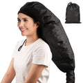 Bonnet Hooded Hair Dryer Attachment, Segbeauty Extra Large Adjustable Deep Conditioning Cap, Upgraded Drying Heat Cap with Elastic Strap for Natural Curly Textured Hair Care, Fast Drying, Styling