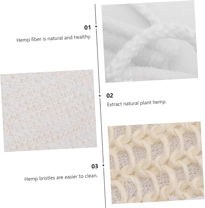 VALICLUD Exfoliating Back Scrubber Wash Strip 2pcs Set Double-Sided Body Scrub Bath Bands for Deep Cleansing and Skin Care