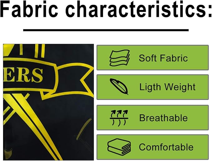 Barber Capes for Men, Hair Cutting Cape with Metal Snap Closure, Professional Salon Cape, Large Waterproof Hairdressing Cape for Hairstylist- 63”× 56” (Black & Gold)
