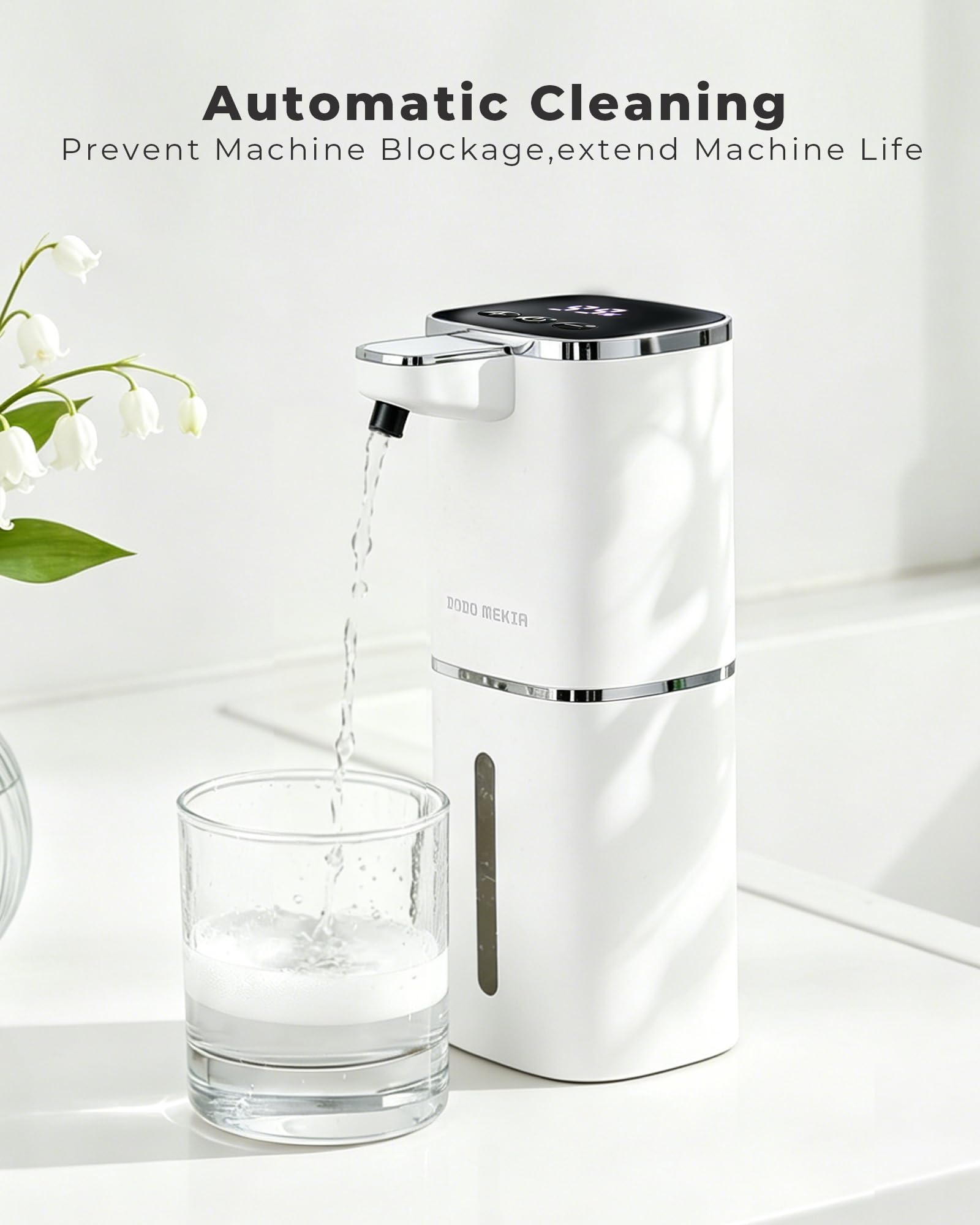 DODO MEKIA Automatic Foaming Soap Dispenser, USB Rechargeable