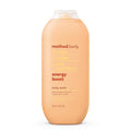 method Body Wash, Energy Boost - Leaves Skin Feeling Soft & Moisturized, Made Without Parabens, Notes of Citrus, Ginger & Sea Buckthorn, 18 fl oz