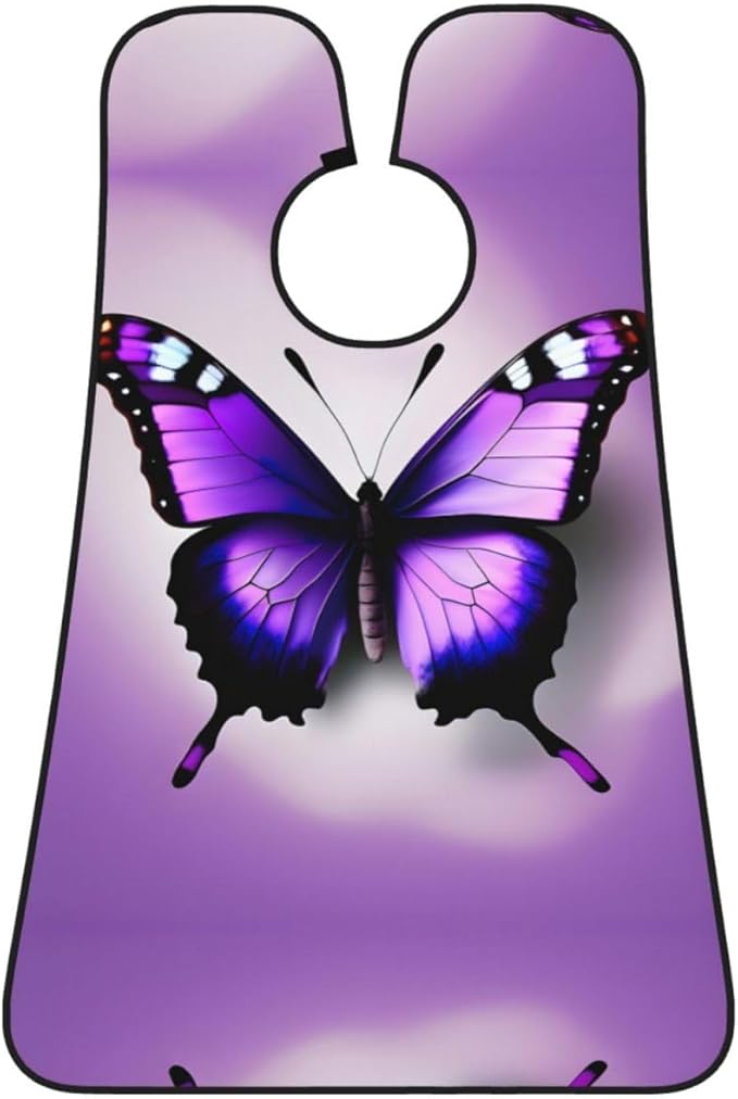 Pinks Cotton Candy Print Beard Bib Shaving Apron, Beard Hair Trimming Cape Gift For Dad