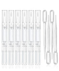 uadbau 6 Pcs 3ml Empty Cuticle Oil Pen with 4 Pcs Transfer Pipettes - Transparent Nail Oil Twist Pens with Brush Tip for Nail Oil, Eyelash Growth Liquid, Cosmetic Lip Gloss Container Applicators