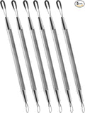 Professional Blackhead Remover Tool Set, 6 PCS Comedone Pimple Extractors
