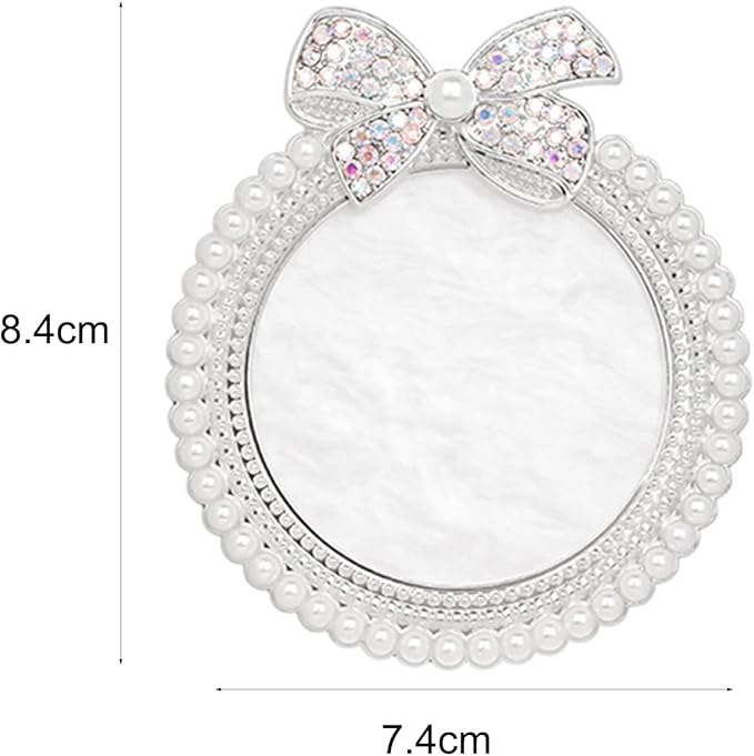 Smalibal Cosmetic Makeup Palette, Nail Art Palette, DIY Makeup Mixing Palette, Beauty Salon Color Cream Mixing Palette, Nail Art Painting Mixed Color Palette, Nail Polish Makeup Display Board Golden