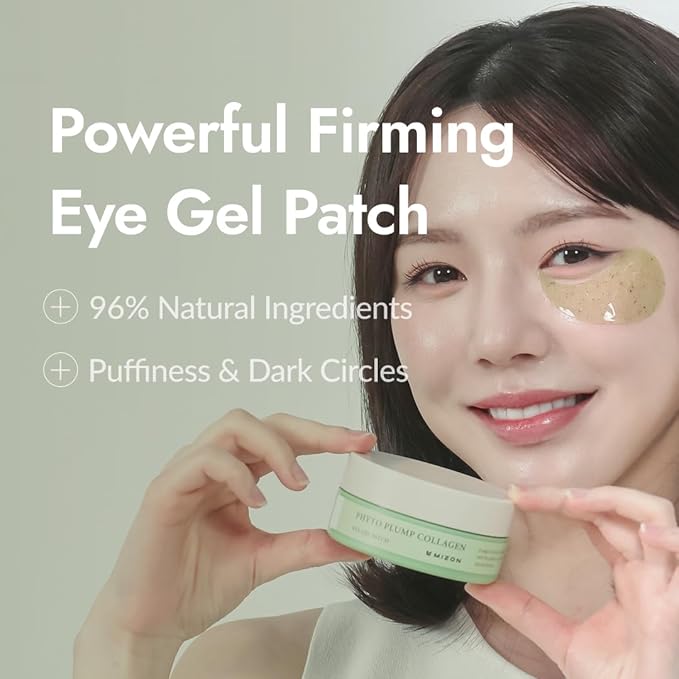 MIZON Phyto Plump Collagen Eye Gel Patch, 60pcs