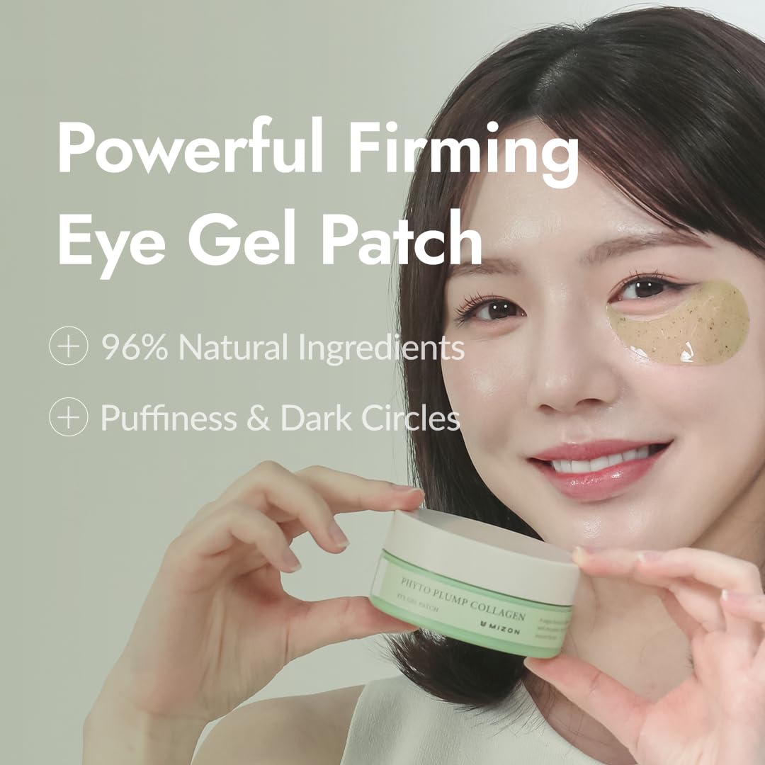 MIZON Phyto Plump Collagen Eye Gel Patch, 60pcs