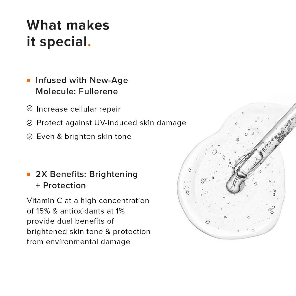 Minimalist Vitamin C+E+Ferulic Acid 16% Face Serum for Brightening & Anti Aging | Reduces Skin Damage & Redness to Brighten Dull Complexion | With Antioxidants | For Women & Men | 0.68 Fl Oz / 20 ml
