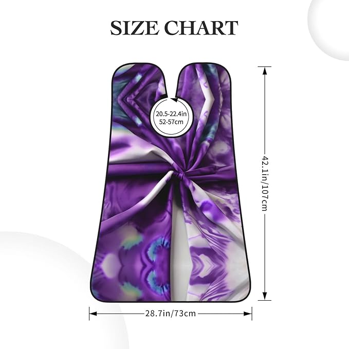 Rabbit Background Print Beard Bib Shaving Apron, Beard Hair Trimming Cape Gift For Dad