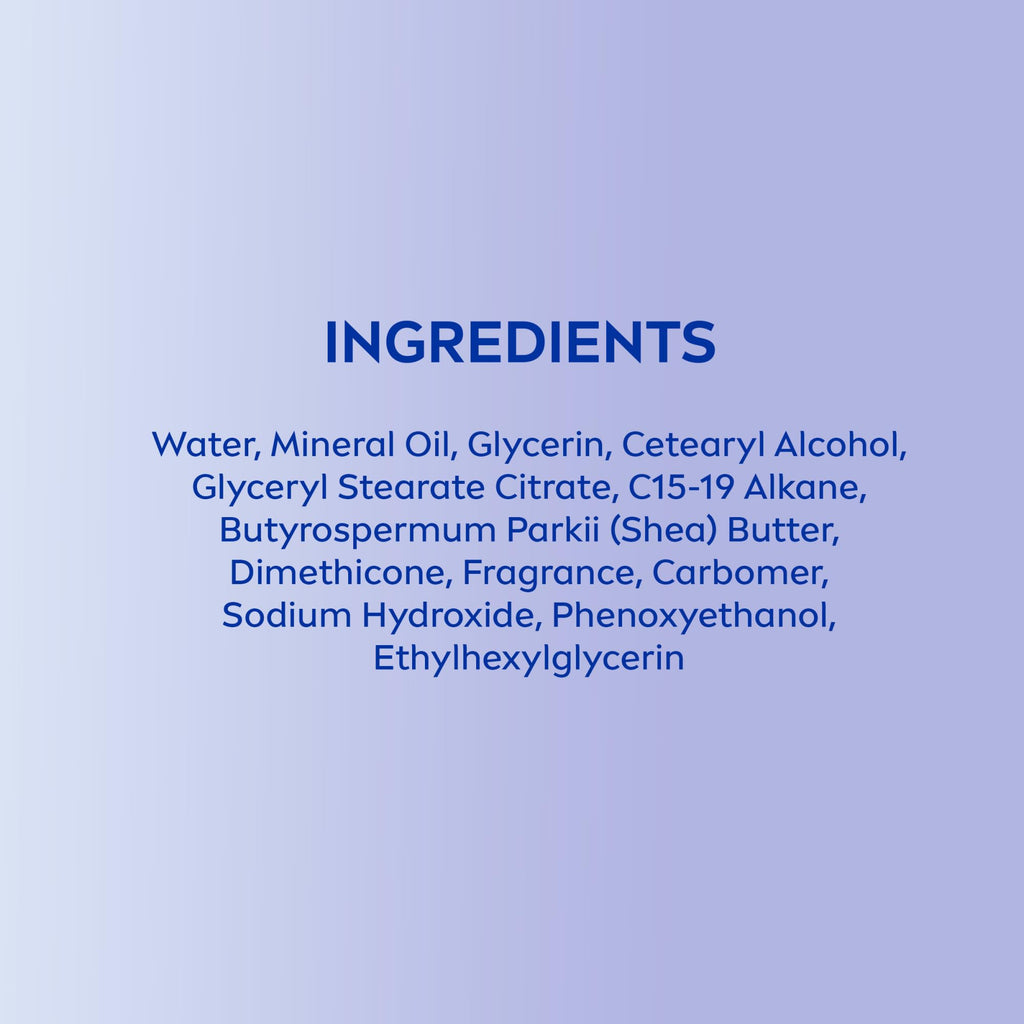 NIVEA Smooth Daily Moisture Body Lotion, Shea Butter 16.9 oz (Pack of 2)