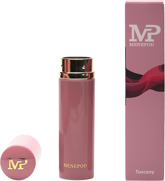 Menepod Luxury Tampon Holder For Purse,Cigarette Case,Pad and Bag Storage,Feminine Care,Discreet Travel Essentials Organizer Accessory Ideal for Women, Ladies, and Girls (Gilded Rose)