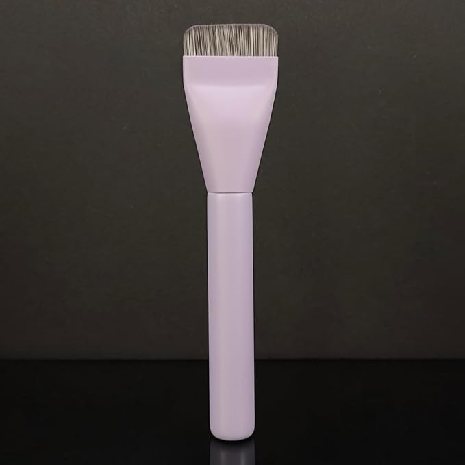 Ink Permanent Makeup Brush Set, Flat Foundation Brush, Sponge & Spatula Kit
