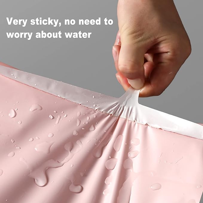 Hipruict Sanitary Napkin Disposal Bags, Pink Feminine Hygiene Bags - Self-sealing, Privacy Protection - Set of 100