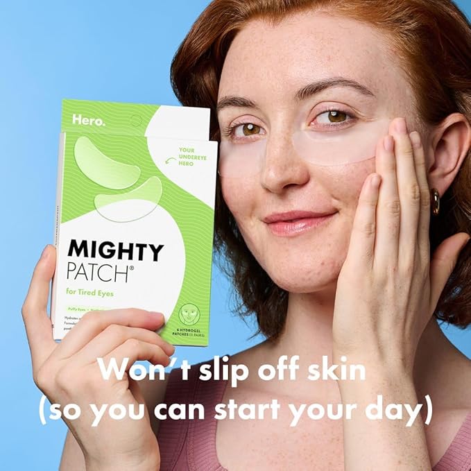 HERO COSMETICS Mighty Patch for Tired Eyes Patches, 6 Count