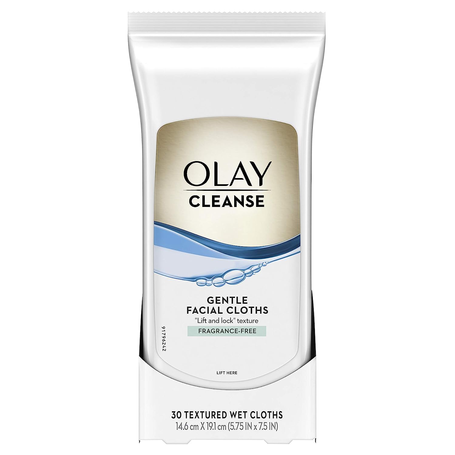 Olay Cleanse Gentle Facial Cloths, Fragrance Free, 30 count - Packaging may vary