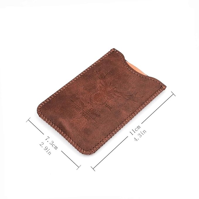 Menesia 3-Piece Beard Combs for Men with Travel Case