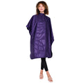 Betty Dain Zephyr Bleach-Proof All Purpose Styling Cape, 45" x 60", Black